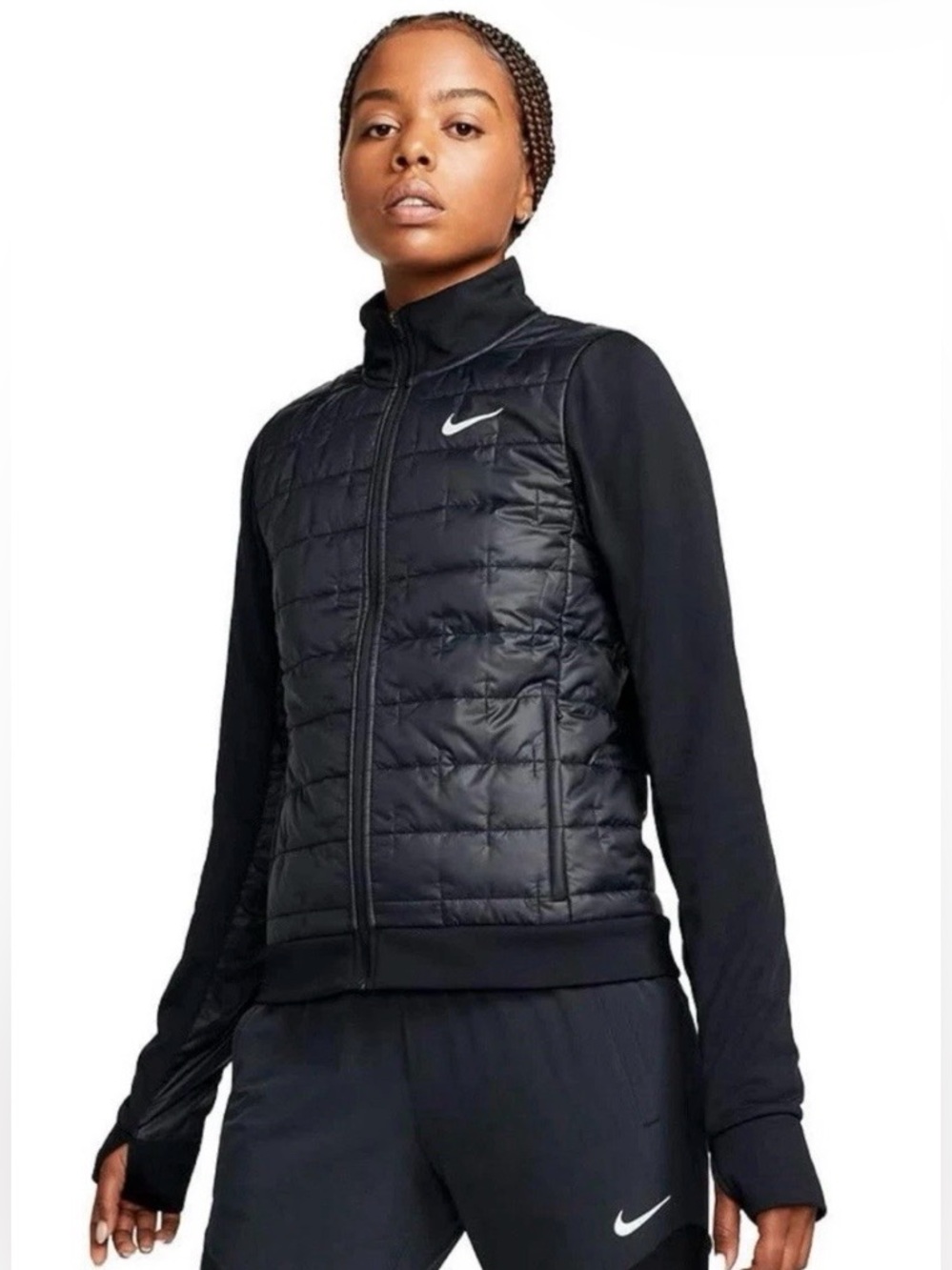 Nike Women’s Therma Synthetic-Fill Full Zip Running Jacket - Size L